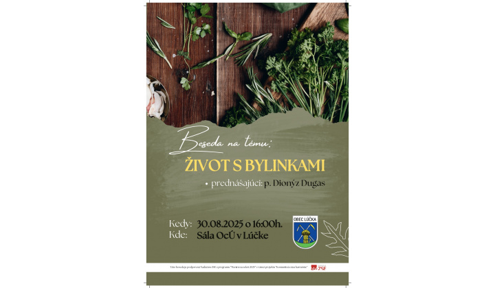 Beseda na tému Život s bylinkami