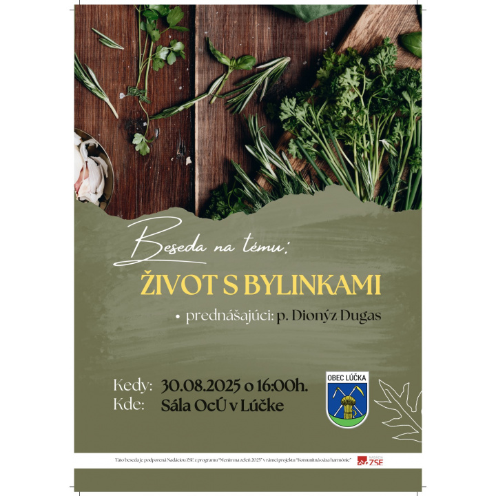 Beseda na tému Život s bylinkami