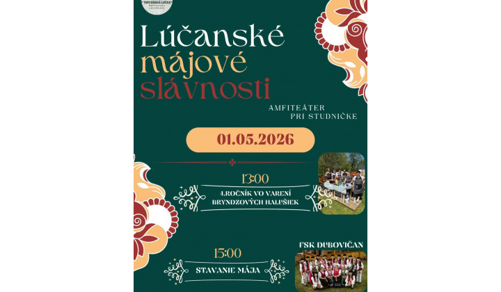LUČANSKÉ MÁJOVÉ SLÁVNOSTI_pozvánka