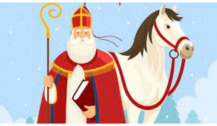 Mikuláš na koči...