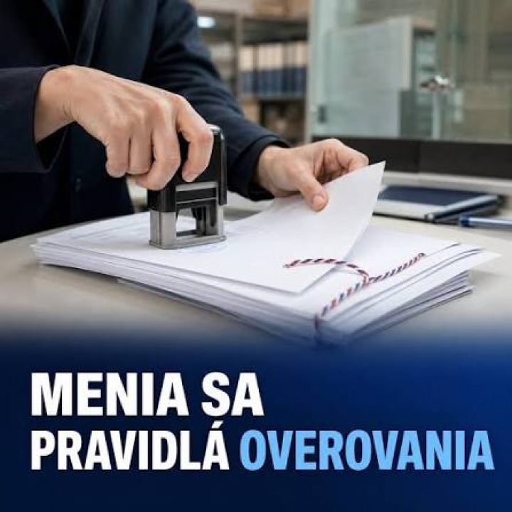 Nové pravidla overovania listín na obecnom úrade