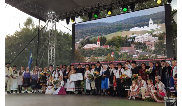 Víťaza národnej súťaže Dedina roka 2021 predstavili počas Slovenského Dňa kroja